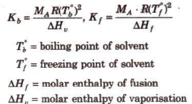 Depression in Freezing Point