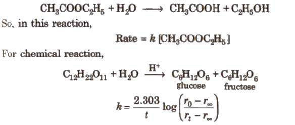 Pseudo First Order Reaction