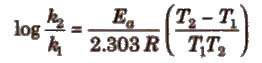 Important points about Arrhenius equation