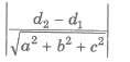 Distance between Two Parallel Planes