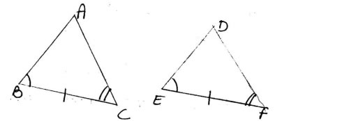 ASA Congruence Rule 