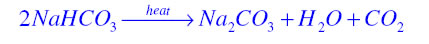 What will happen if a solution of sodium hydrocarbonate is heated?